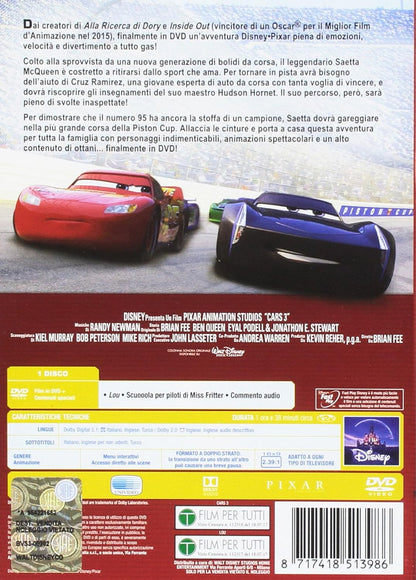 Cars 3 (DVD