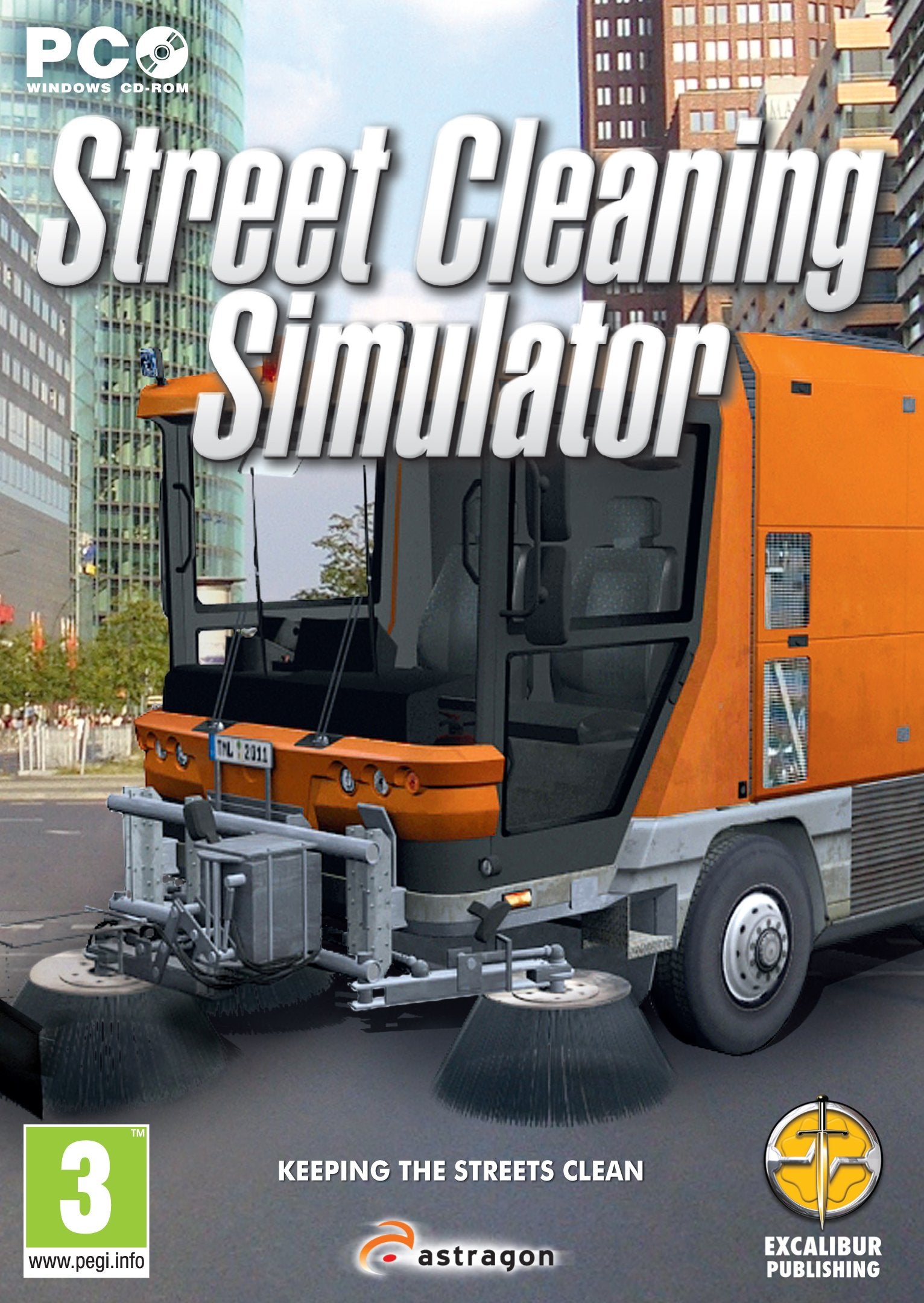Street Cleaning Simulator (PC DVD