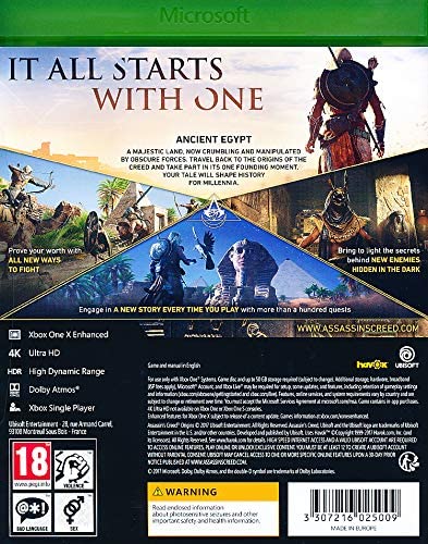 Assassin's Creed: Origins Xbox1 (Xbox One