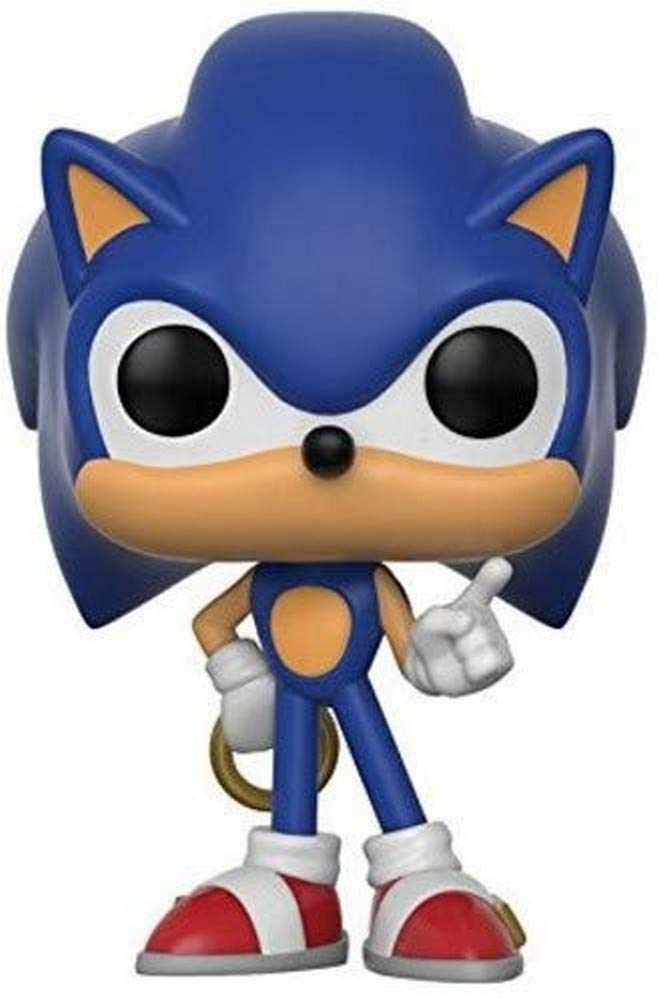 Funko POP! Games Sonic the Silver Hedgehog Sonic With Ring - Sonic the Hedgehog - Collectable Vinyl Figure - Gift Idea - Official Merchandise - Toys for Kids & Adults - Video Games Fans