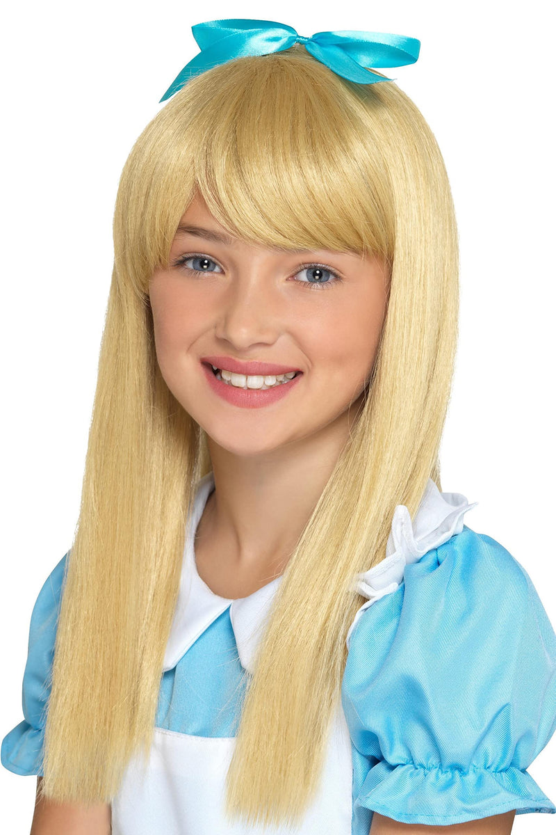 Smiffys Wonderland Princess Wig, Blonde