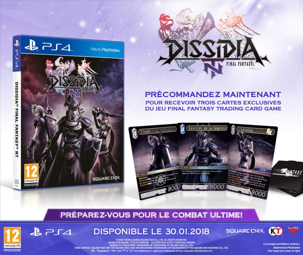FF Dissidia NT PS-4 UKFRZ MULTI Final Fantasy