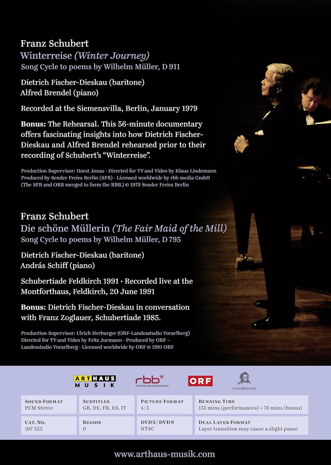 Winterreise/Die Schoene Muellerin