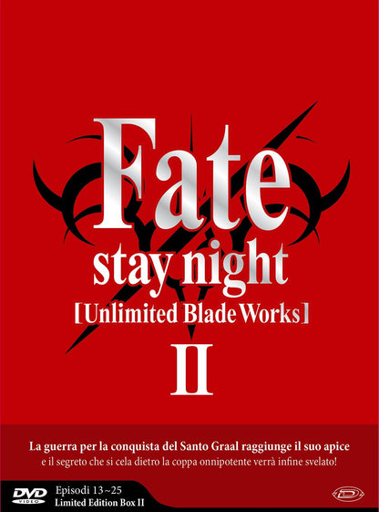 Fate,Stay Night Unlimited Blade Works St.2 (Box 3 Dvd Eps 13-25)(Limited Editi.