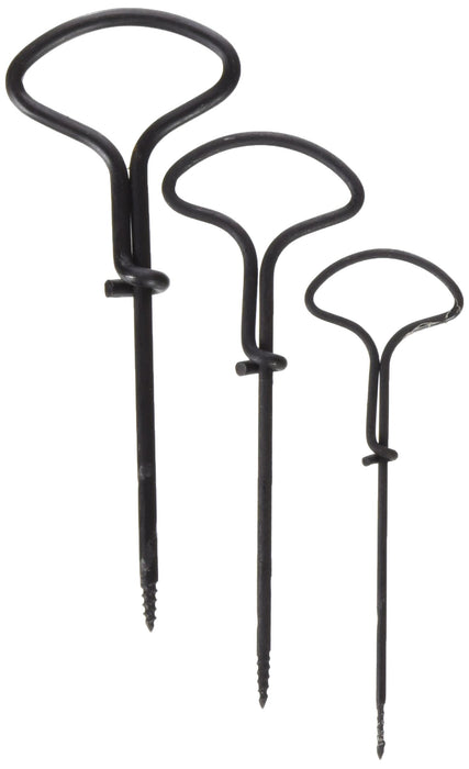 Corvus 600071 Wood-and Chestnut Drills 3 Pieces, Multi-Color