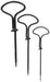 Corvus 600071 Wood-and Chestnut Drills 3 Pieces, Multi-Color