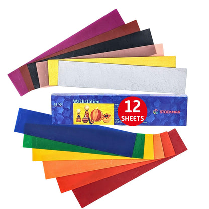 STOCKMAR Wax foils - 12 colours