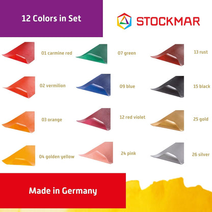STOCKMAR Wax foils - 12 colours