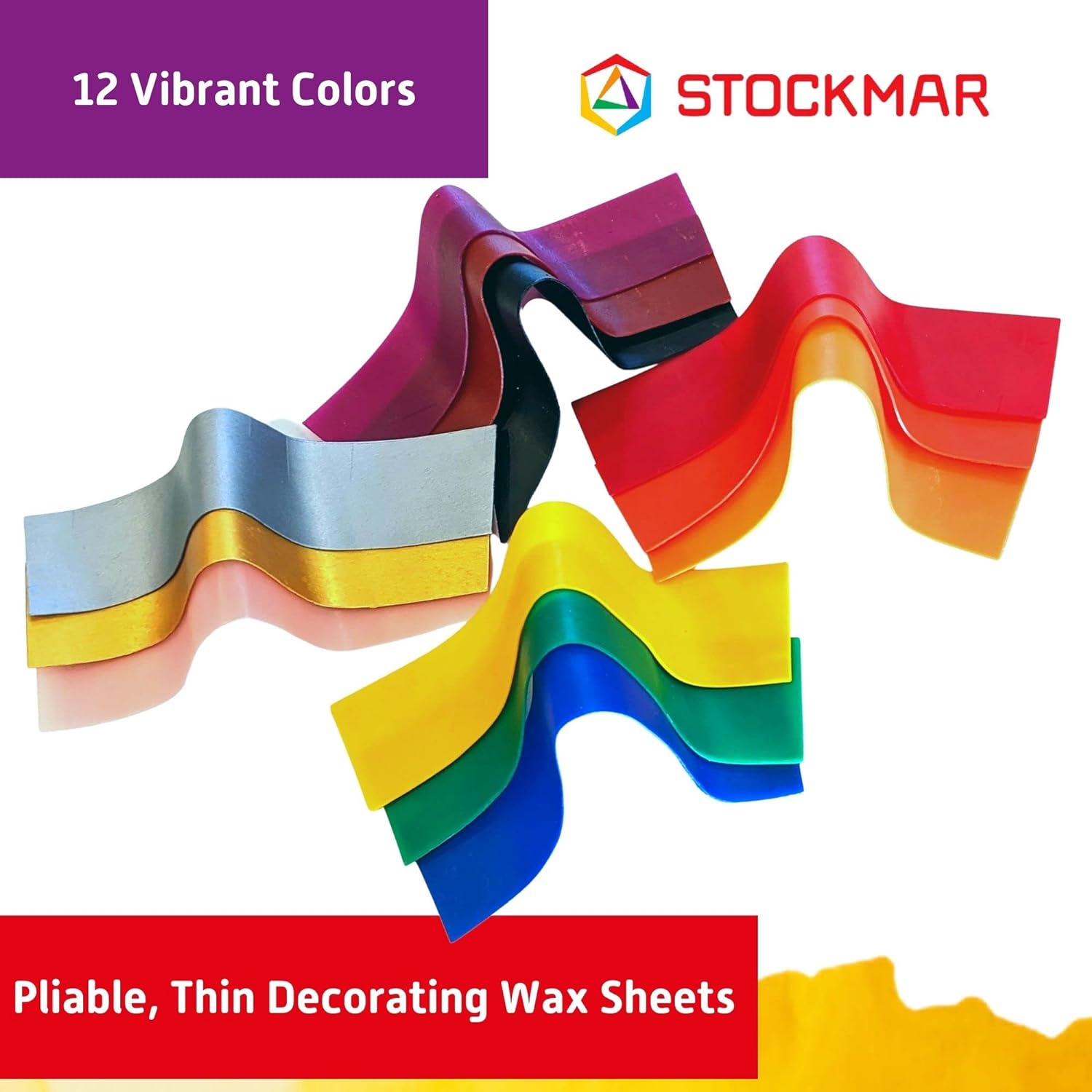 STOCKMAR Wax foils - 12 colours