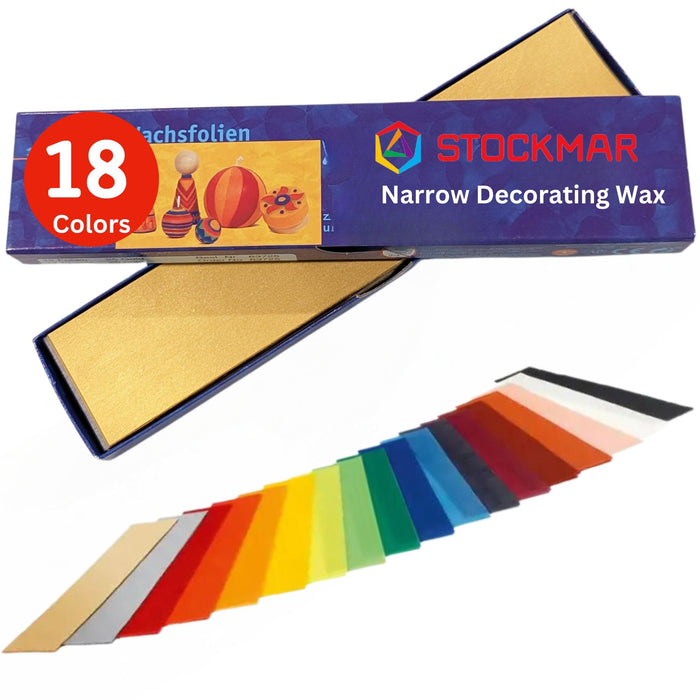 Stockmar Wax sheets 20x4cm in 18 colors