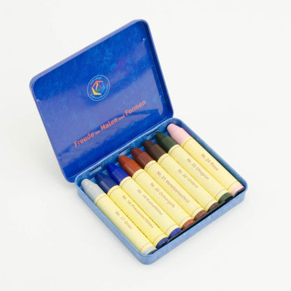 61014 8 colors canned Stockhausen Marr beeswax crayons stick (japan import
