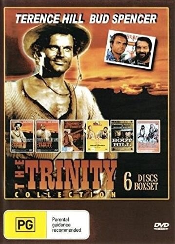 The Trinity Collection  All The Way Boys, Two Missionaries, Boot Hill, Revenge Of Trinity, They Call Me Trinity and Trinity Is Still My Name