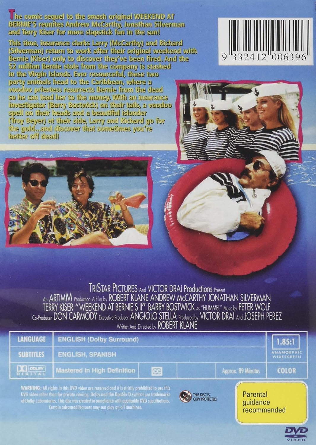 DVD,Import - Weekend at Bernies II (Import) (1 DVD
