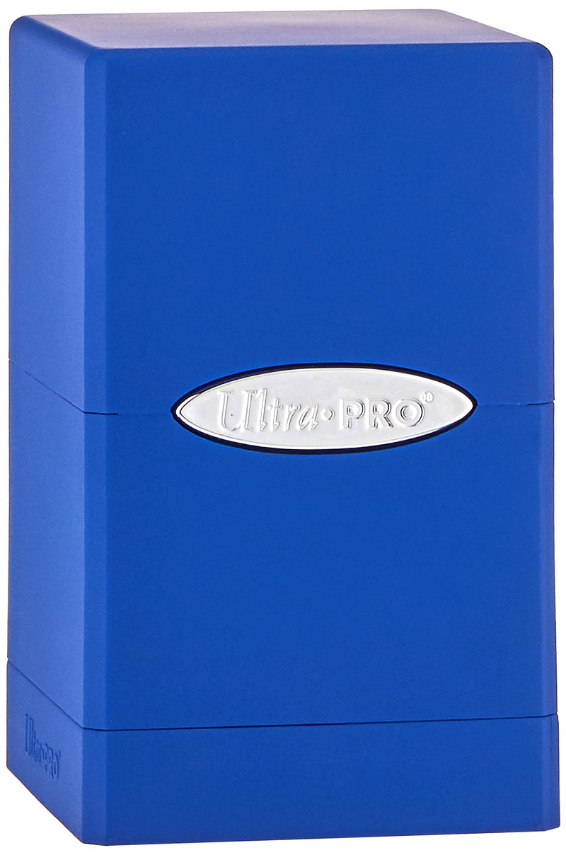 Ultra Pro 330575 DECKBOX Satin Tower C6 Card Game (Blue) Blue / Blue