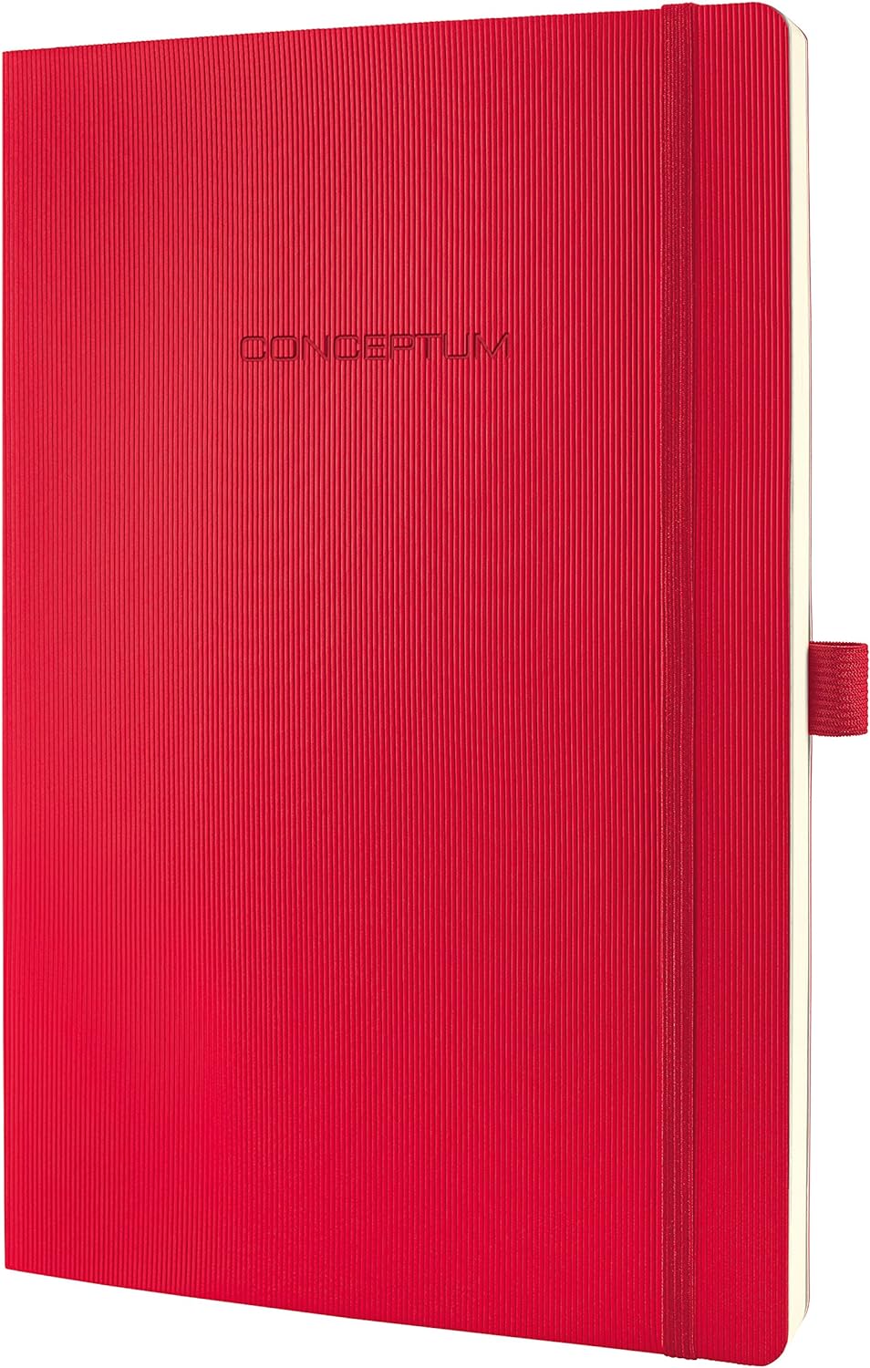 SIGEL CO315 Premium Notebook lined, A4, softcover, Red - Conceptum