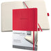 SIGEL CO315 Premium Notebook lined, A4, softcover, Red - Conceptum