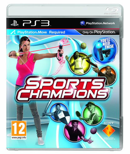 BUNDLE of RARE / COLLECTABLE Playstation 3 Games PS3 Set 4 Sports Champions
