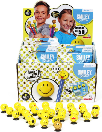 Simba 109363047 Smiley Collectable Figures, 50 Assortments, Unisex Child