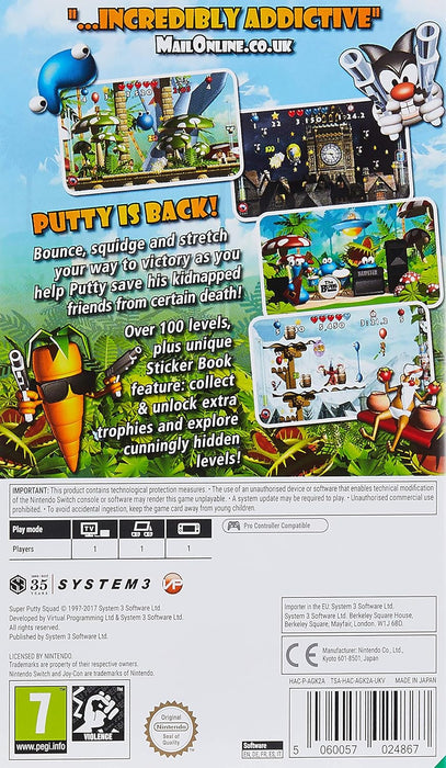 Super Putty Squad (Nintendo Switch