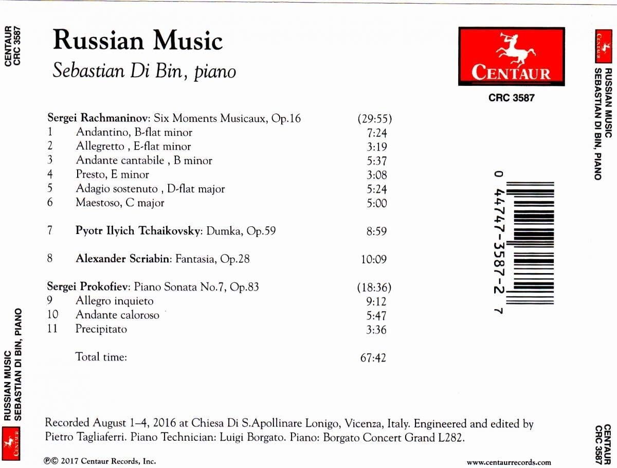 Rachmaninoff: Russian Music