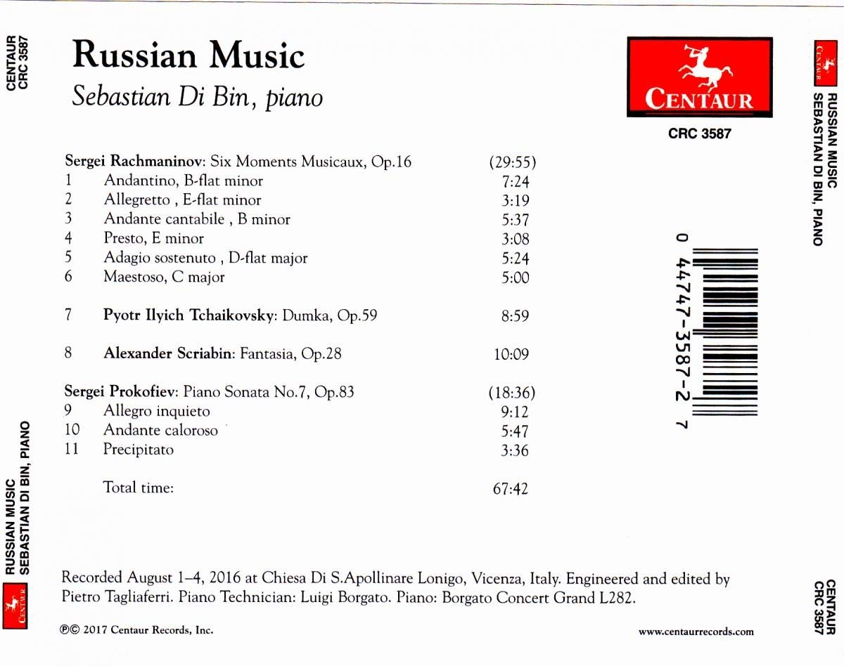 Rachmaninoff: Russian Music
