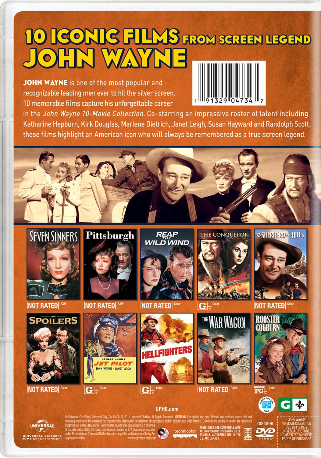 John Wayne 10-Movie Collection