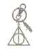 HARRY POTTER DEATHLY HALLOWS PEWTER KEY RING