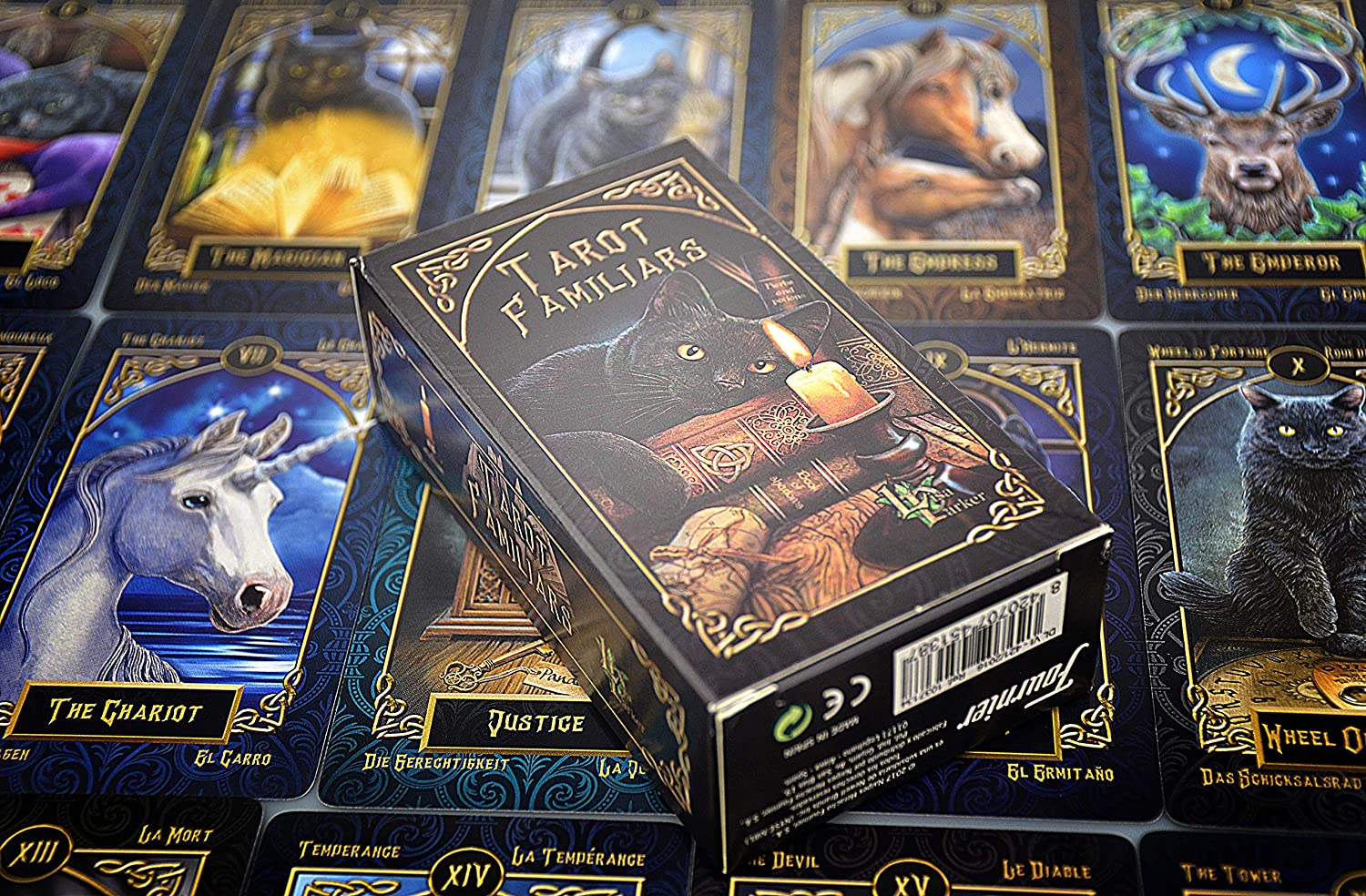 Familiar Gothic Fantasy Tarot Cards By Lisa Parker