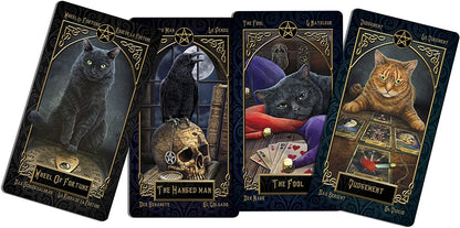Familiar Gothic Fantasy Tarot Cards By Lisa Parker