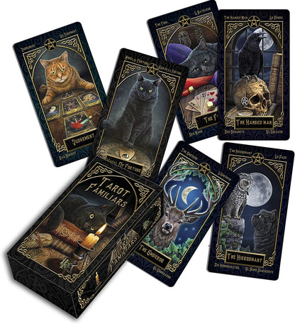 Familiar Gothic Fantasy Tarot Cards By Lisa Parker