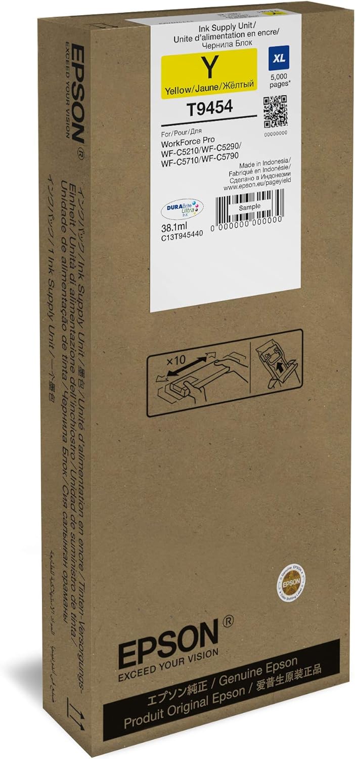 Epson WF-C5xxx Series Ink Cartridge XL Yellow C13T945440