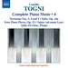 Camillo Togni: Complete Piano Music - Volume 4