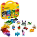 LEGO 10713 Classic Creative Suitcase, Toy Storage Case with Fun Colourful Building Bricks, Gifts for 4 plus Year old Kids, Boys & Girls