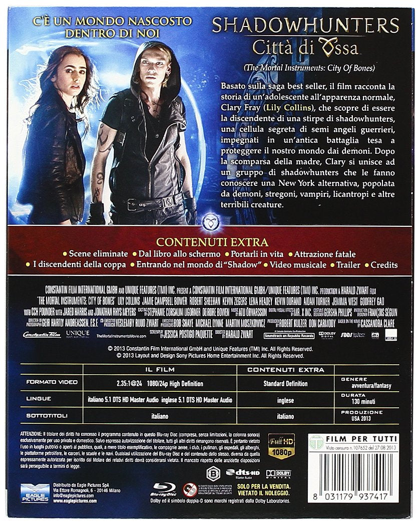 Shadowhunters - Citta` Di Ossa (Se) - (Italian Import)