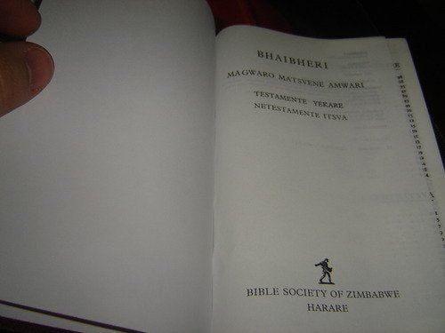 Shona (Chishona) Bible