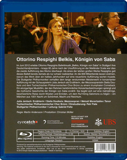 Ottorino Respighi - Belkis - The Queen of Sheba - World Premiere