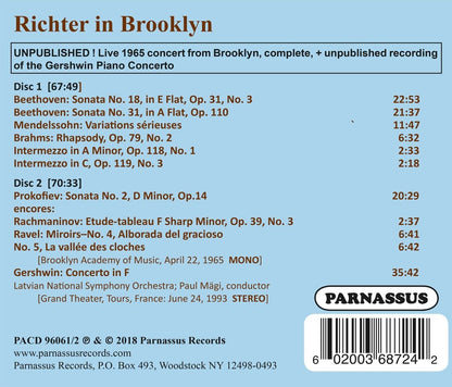 Richter in Brooklyn (Live 1965