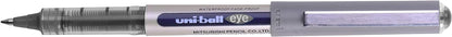 uni-ball UB-157 Eye Rollerball Pens. Premium Fine 0.7mm Ballpoint Tip for Super Smooth Handwriting, Drawing, Art, Crafts and Colouring. Fade and Water Resistant Liquid Uni Super Ink. Box of 12 Black