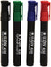 Hainenko K50-WLT4 Value Bullet Tip Flipchart Marker - Assorted Colour (Pack of 4