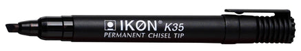 Hainenko Value Chisel Tip Permanent Marker - Black