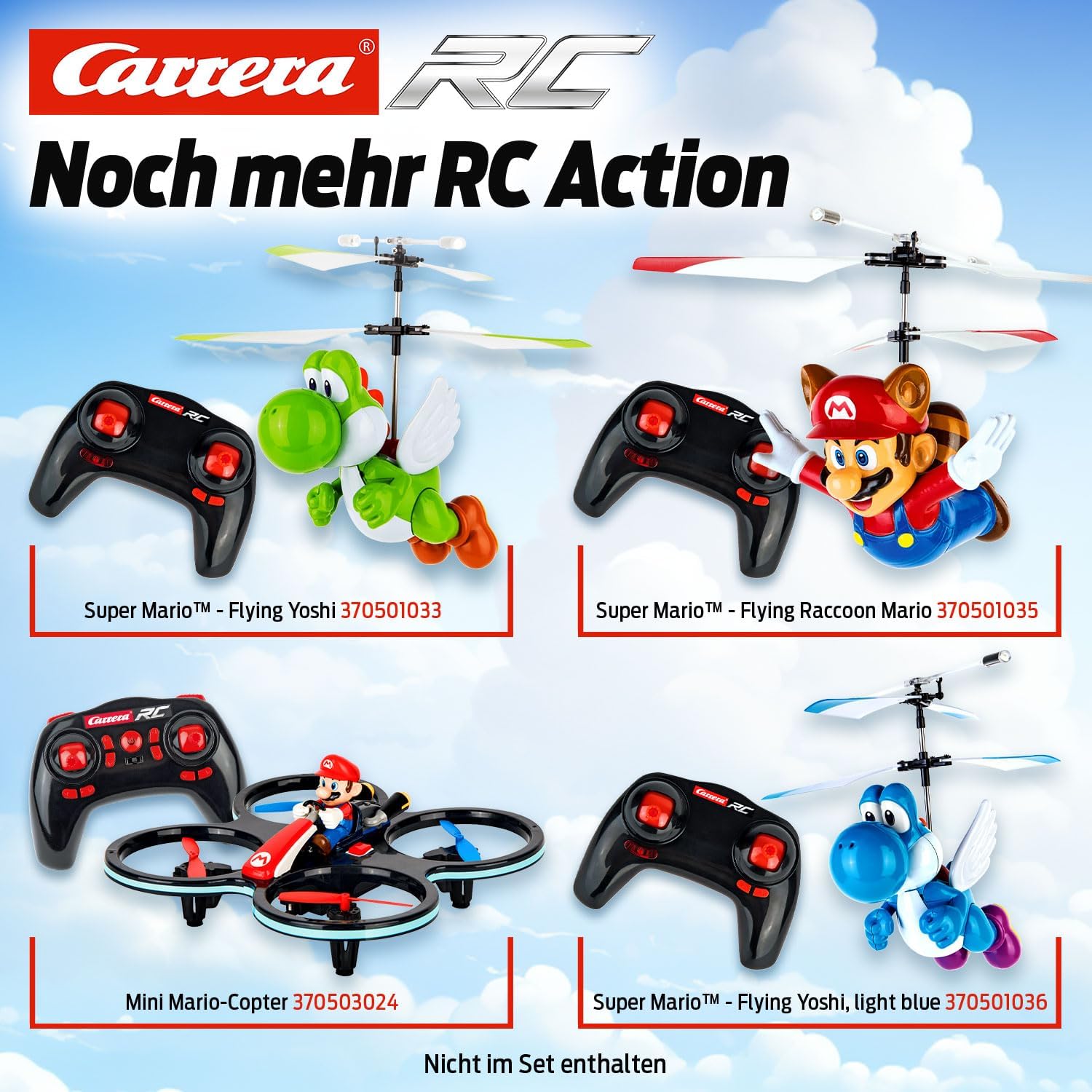 Helicopter RC Carrera: Flying Cape Mario (501032)