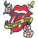 Rolling Stones tattoo You shaped sew-on cloth patch (ro