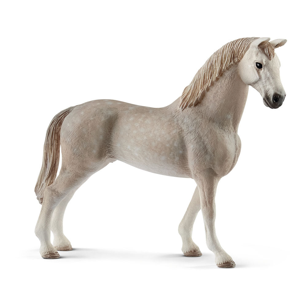 SCHLEICH Horse Club Holsteiner Gelding Toy Figure, Grey (13859)