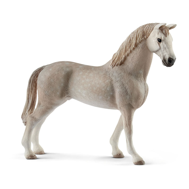 SCHLEICH Horse Club Holsteiner Gelding Toy Figure, Grey (13859)