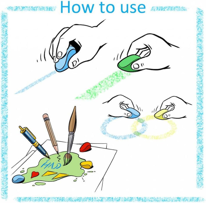 Crayon Rocks - Non-toxic children's soy wax crayons  - durable ecological chalk in a muslin bag - 8 natural washable colors - drawing on paper and fabric