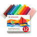 Stockmar 51200 Modelliermassen Play Dough Beeswax – 12 Colours