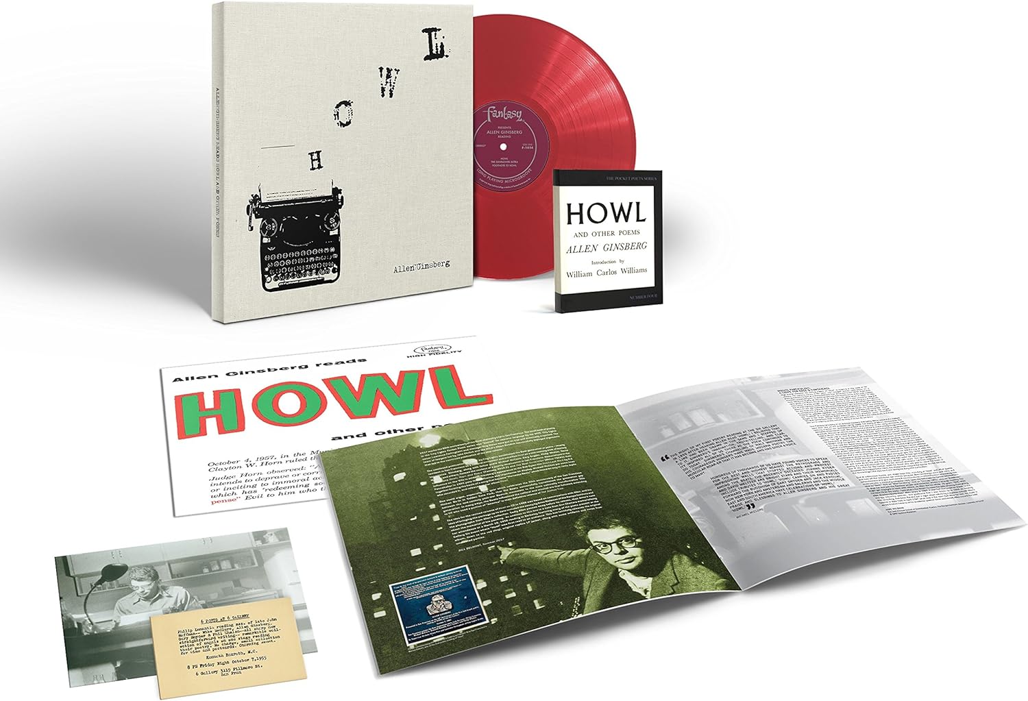 Reads Howl & Other Poems