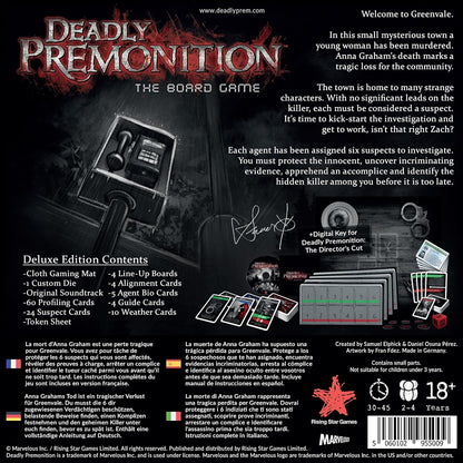 Deadly Premonition The Board Game