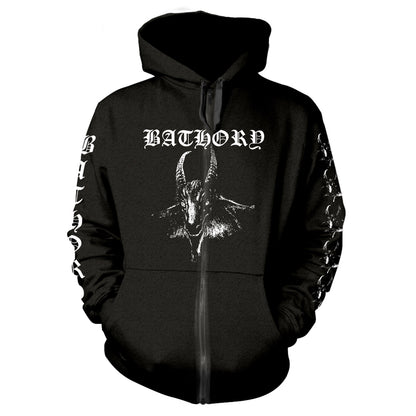 MAYHEM - DE MYSTERIIS DOM SATHANAS BLACK Hooded Sweatshirt with Zip XX-Large