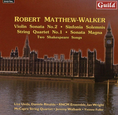 Robert Matthew-Walker: Violin Sonata No. 2/Sinfonia Solemnis/...